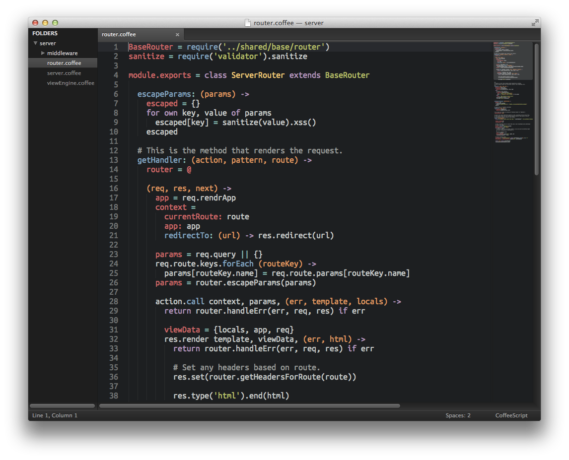 sublimetext code for now